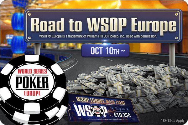 Droga do WSOP Europe